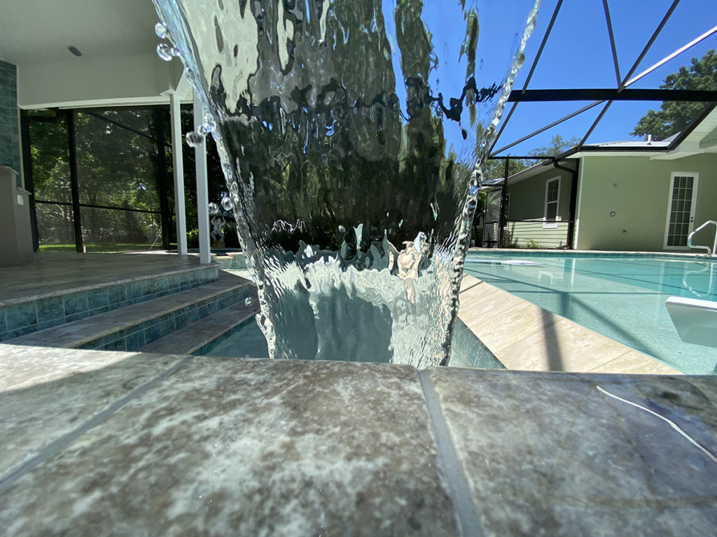 Lakewood Ranch Pool Contractor Custom Water Feature