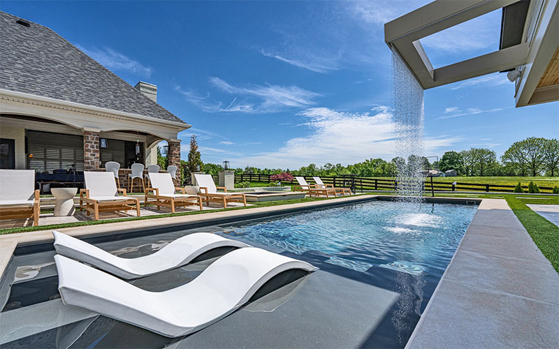 Ledge Loungers for Pool Builders